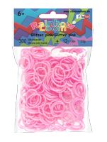 Rainbow Loom® Original-gumičky-300ks-třpytivá růžová