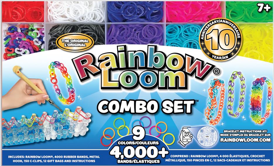 Combo Set -  výrobky a náramky z gumiček