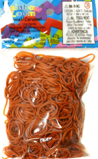   Rainbow Loom® Original-gumičky-600ks-karamelová