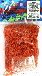 Rainbow Loom® Original-gumičky-600ks-oranžová