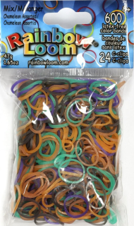 Rainbow Loom® Original-gumičky-600ks-chameleon mix
