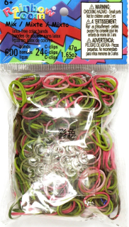 Rainbow Loom® Original-gumičky-600ks-holky maskáč mix