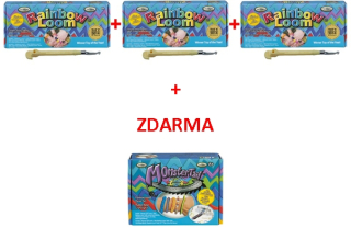 Rainbow Loom® Starter set + Rainbow Loom® Starter set + Rainbow Loom® Starter set = ZDARMA Monster-Tail™