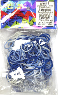  Rainbow Loom® Original-gumičky-300ks- ocean mix