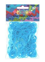 Rainbow Loom® Original-gumičky-300ks-třpytivá modrá