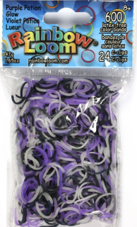 Rainbow Loom® Original-gumičky-600ks-strašidelné svítící
