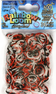 Rainbow Loom® Original-gumičky-600ks-svítící beruška