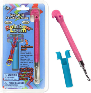Rainbow Loom® Kovový háček růžový+ mini stav
